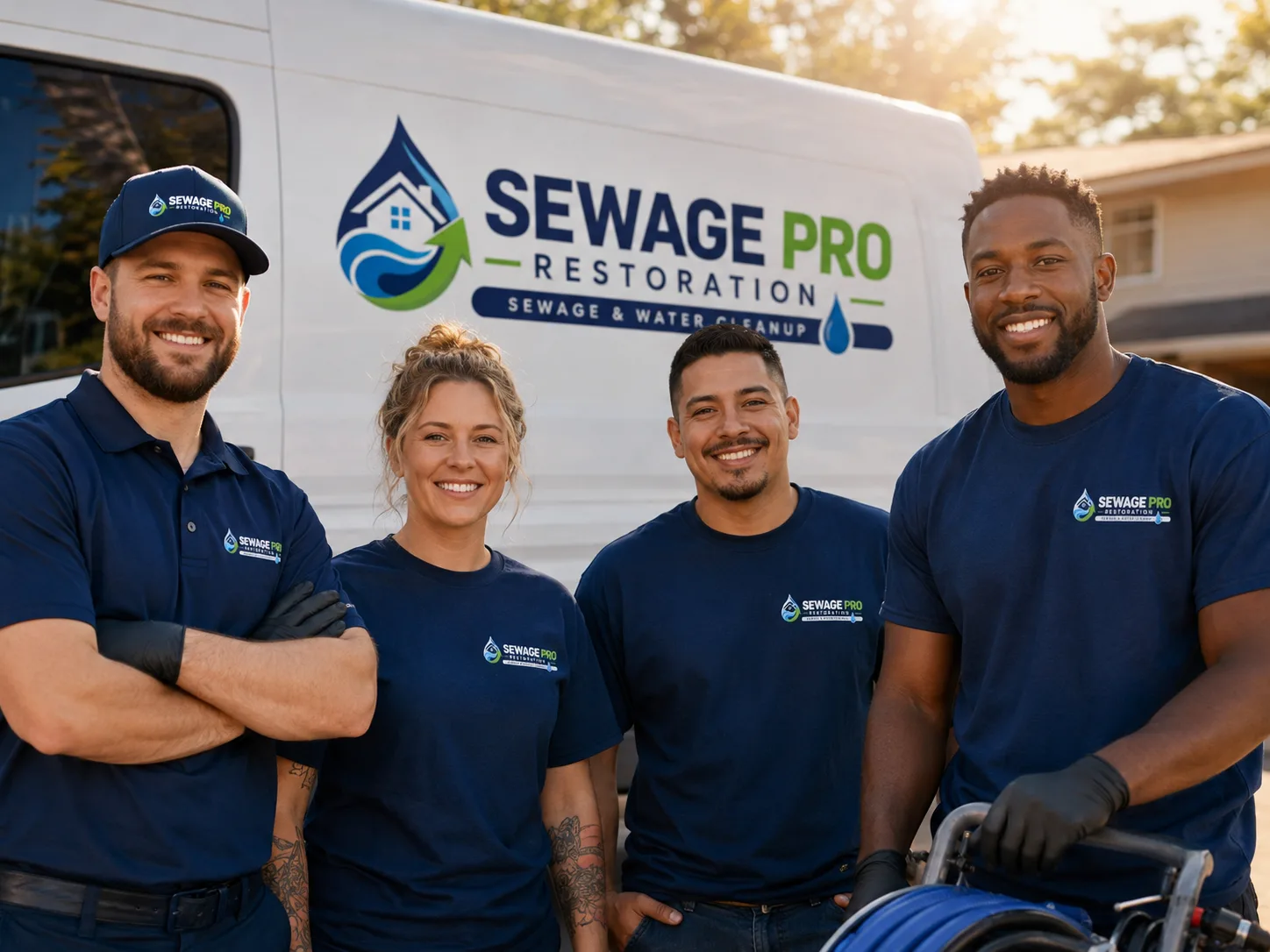 Sewage Cleanup Services company in Husser, LA
